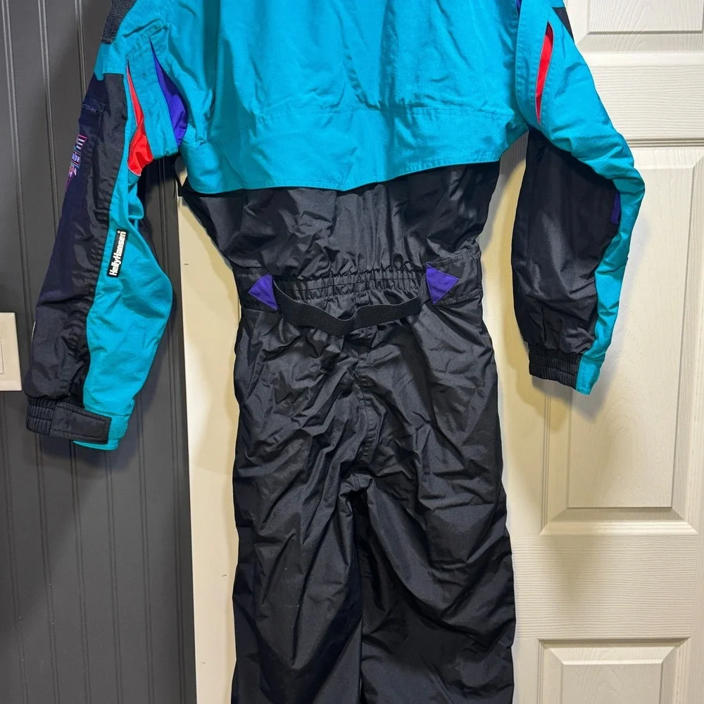 Helly Hansen Equipe Ski Suit One‎ Piece Snowsuit Black Men's Sz L